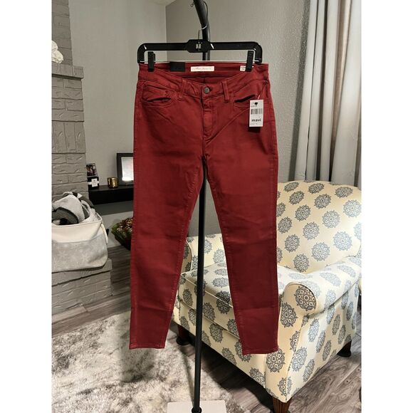 NWT Mavi Adriana Ankle Super Skinny in Spiced Apple Twill size 29 - Picture 8 of 12